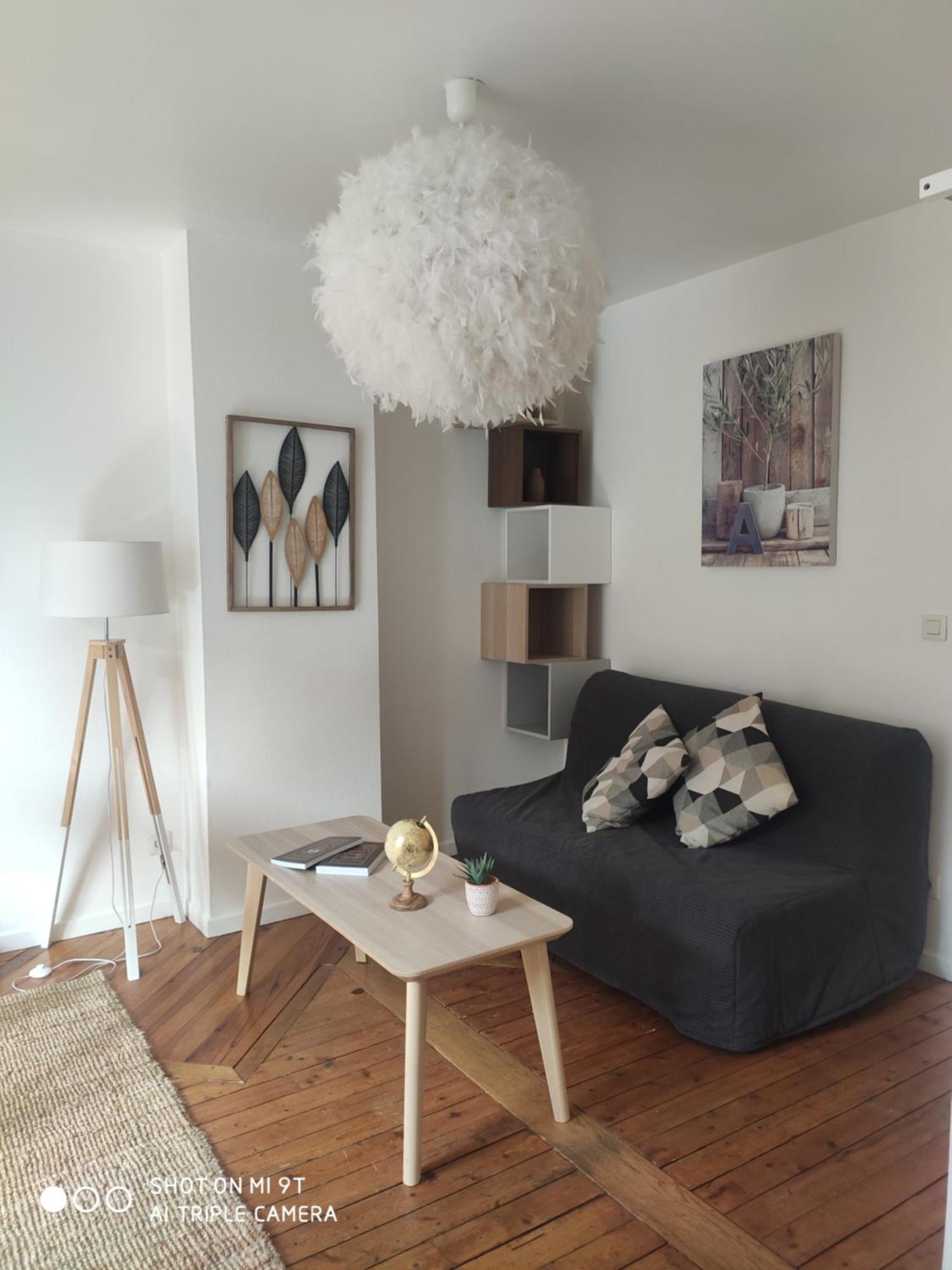Chaleureux T2 Au Style Vintage - Rue Gratuite Amiens Exterior foto